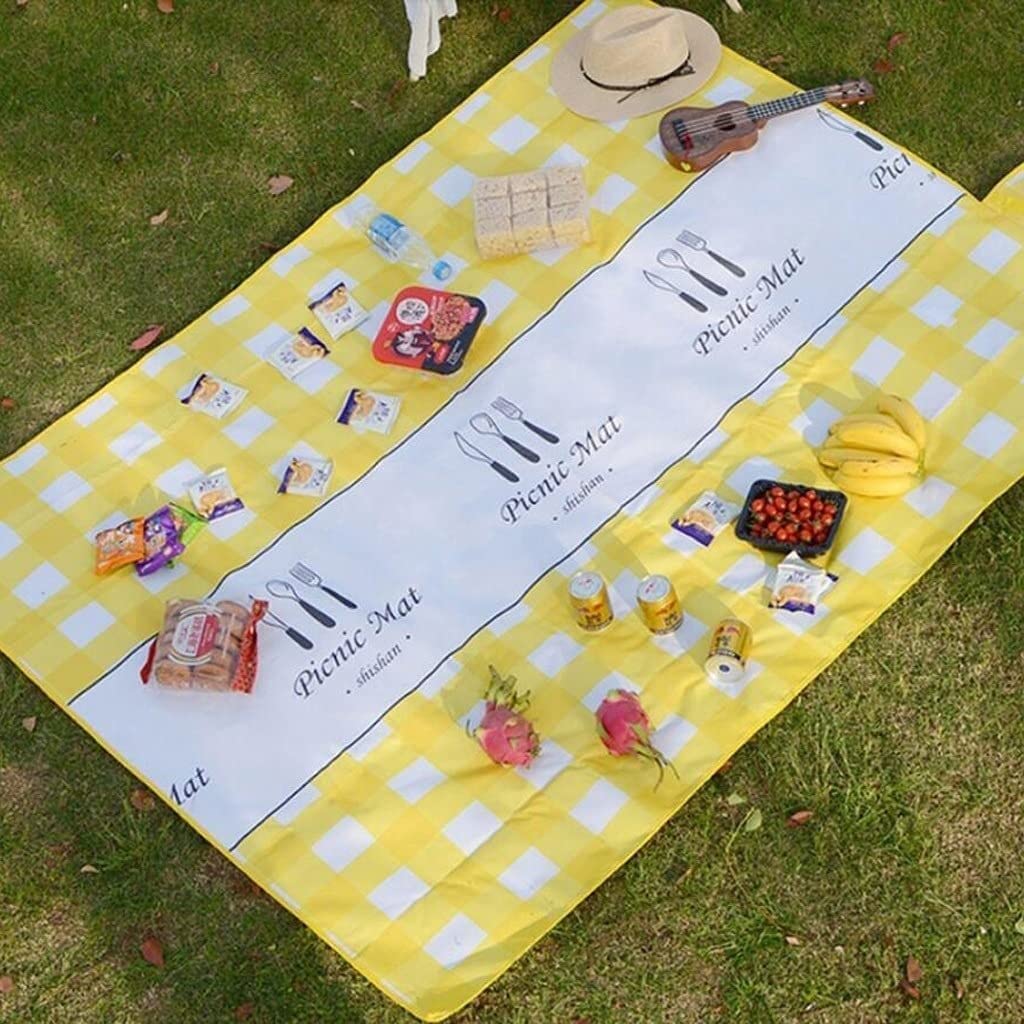 Koc Piknikowy Mata Piknikowa Piaskowy Koc Piknikowy Wodoodporny Koc Plażowy, Składana Mata Piknikowa, Odpowiednia Na Wycieczki Na Plażę Koc Plażowy Do Parku(B,150 * 200cm)