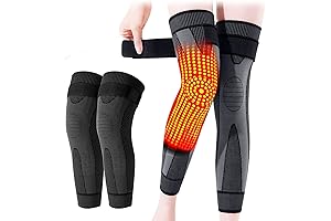 2Pcs KNEECA Tourmaline Acupressure Self-Heating Shaping Socks