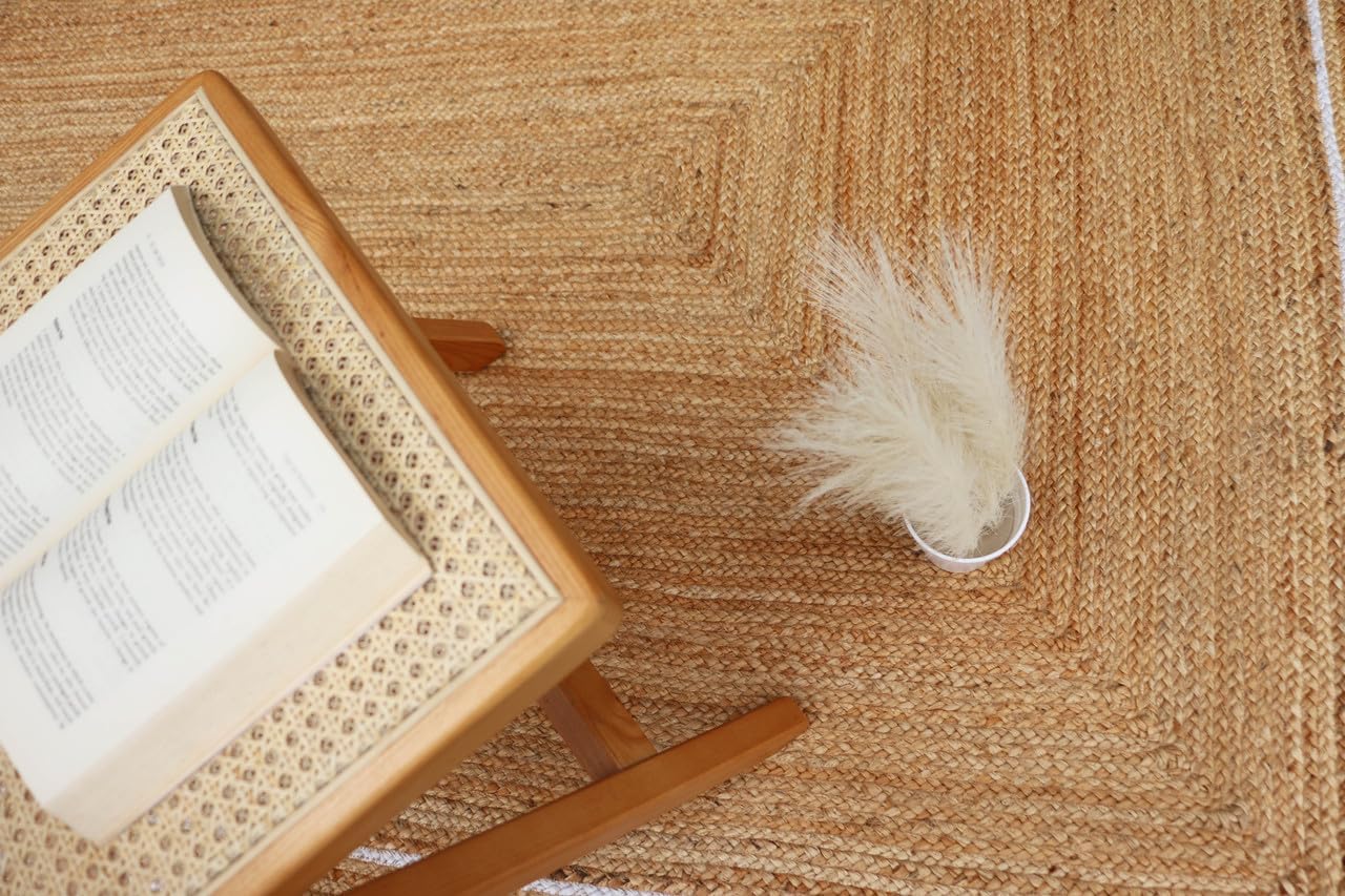 Coventry Handmade Natural Fiber Traditional Area Rug – Soft Texture, Durable Weave, Decorative Rug for Living Room & Bedroom