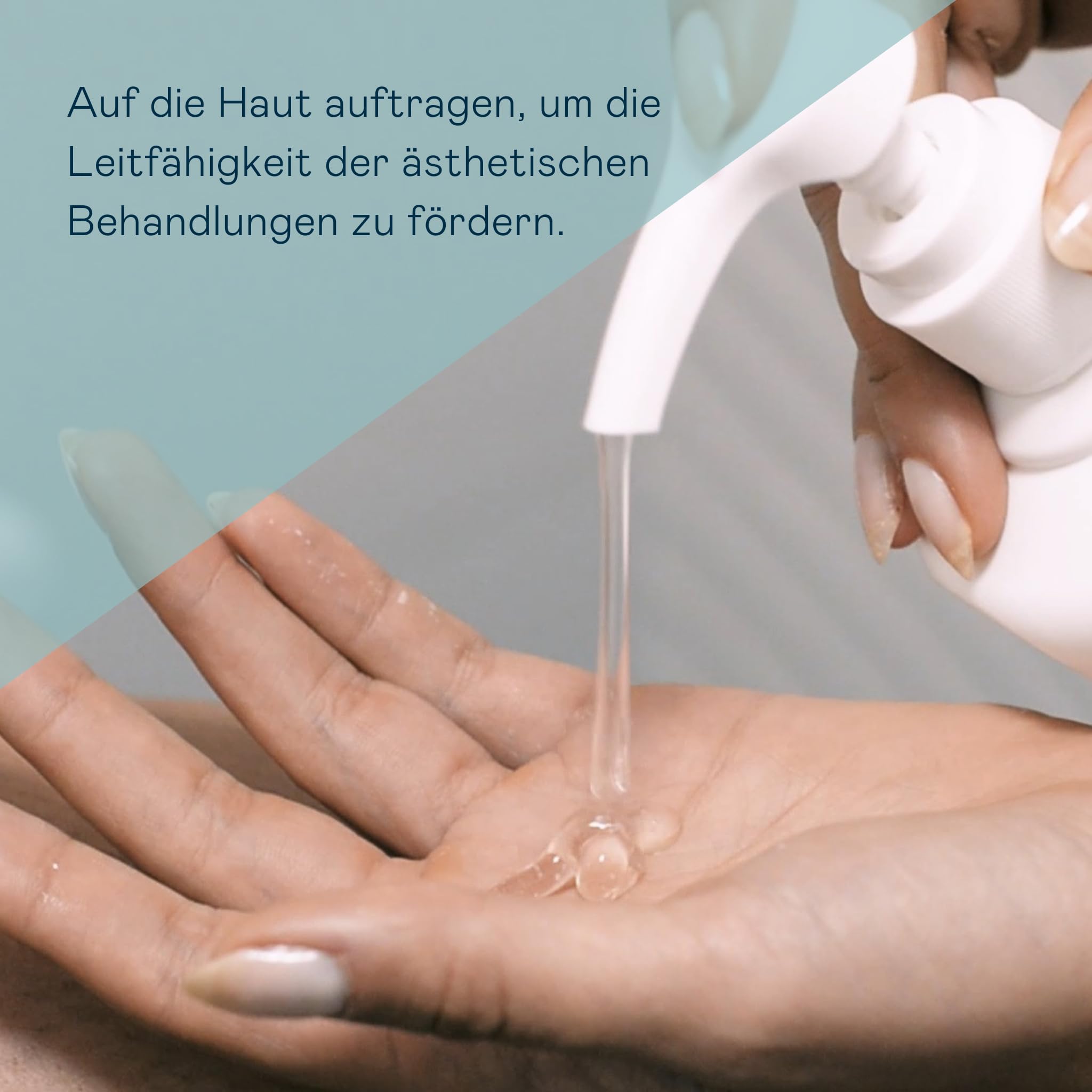 VALQUER Ultraschall-Leitgel für Gesicht und Körper | Professionelle Einsatz in Radiofrequenz-, Laser-Haarentfernung, Mikrostrom-, IPL- und Kavitation | Wasserbasiert, farb- und geruchlos | 2 x 1 L