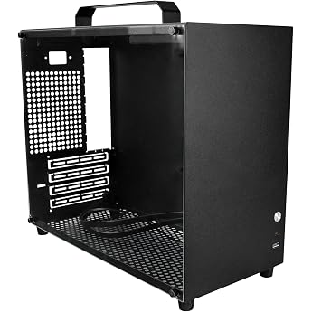 V500 Mini Portable M-ATX/ITX Computer Case Mini Tower Case Full