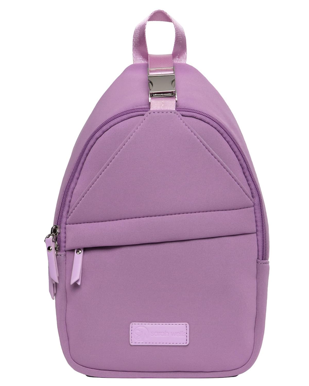 Sarah Wells Allie Sling Bag - Neoprene, Insulated, Hands-Free Pumping (Lavender)