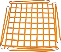 Vista 1 de Correas de Red de Elevación de Seguridad, Red de Elevación de Eslinga de Nylon Plana, Carga y Descarga de Objetos Pesados de Malla Cuadrada de 10cm