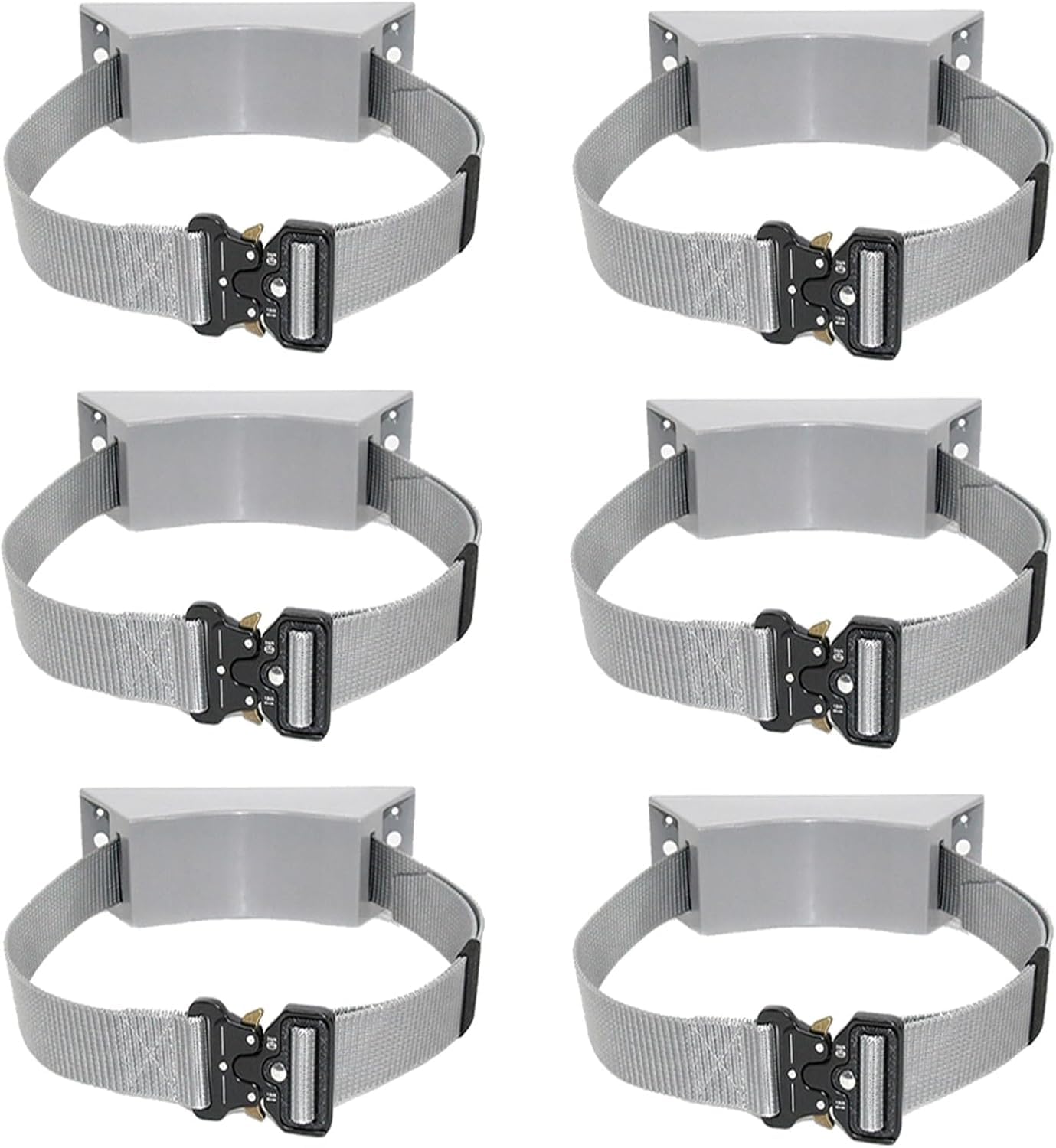 WXPGFEQ Oxygen Tank Cart Gas Cylinder Wall-Mounted Bracket, Propane Bottle Holders Rack, Holds Tanks Securely