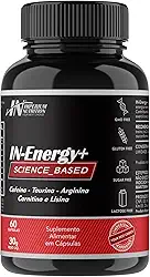IN-Energy+ (Cafeína, Taurina, Arginina, L-Carnitina e Lisina com 60 Cápsulas) Imperium Nutrition
