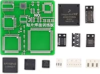 Vista 8 de Kit de práctica de soldadura D DZRCOXI, tablero de entrenamiento de habilidades de soldadura DIY SMD SMT (120 elementos de soldadura)