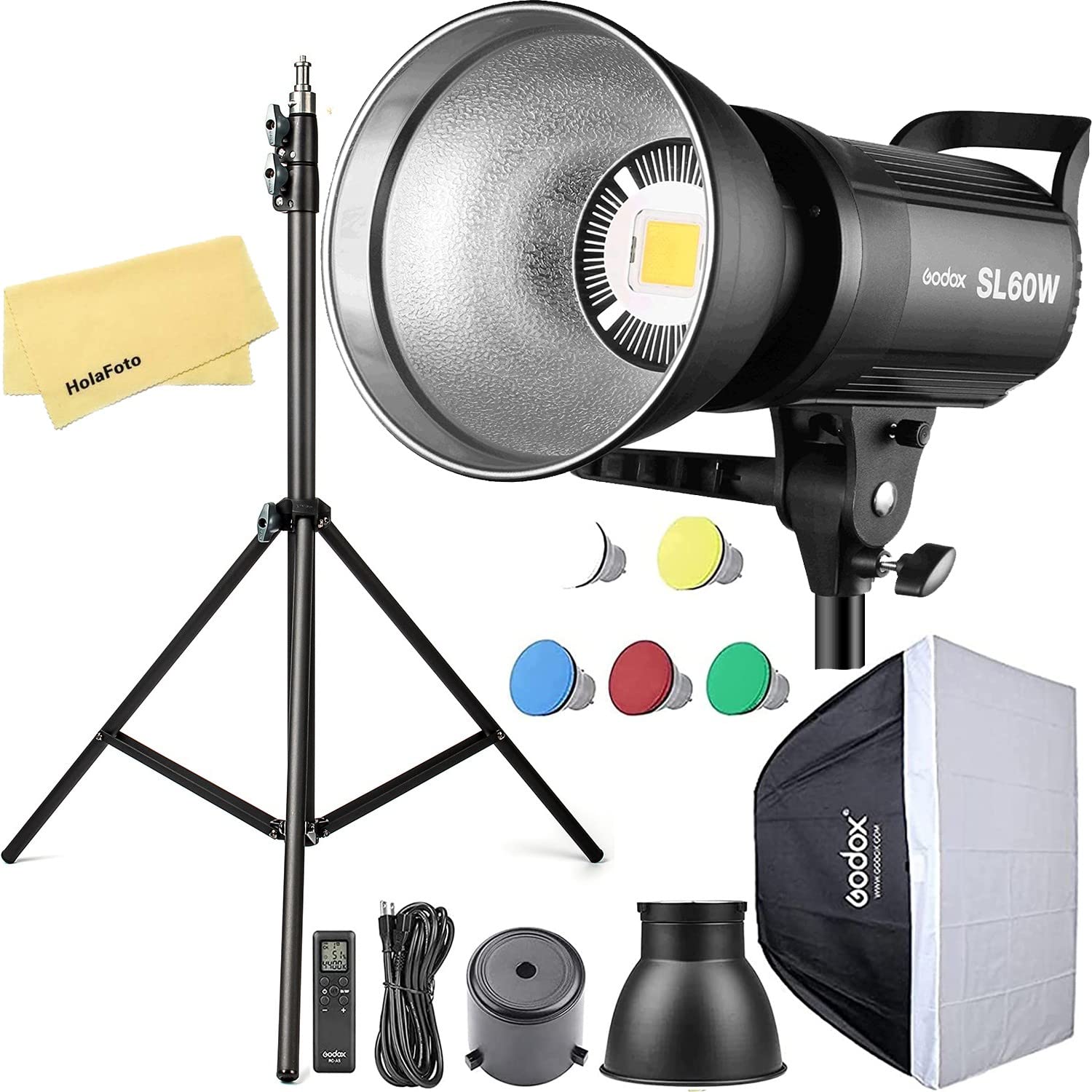 Amazon.com : Godox SL-60W SL60W 5600K Bowens Mount Led Continuous 