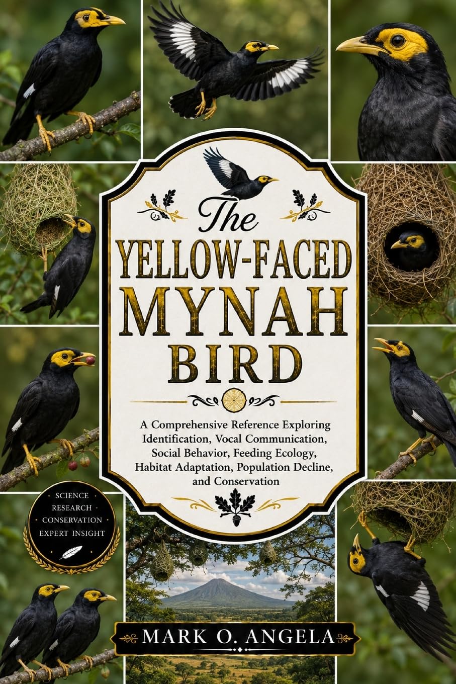 YELLOW-FACED MYNAH BIRD: A Comprehensive Reference Exploring Identification, Vocal Communication, Social Behavior, Feeding Ecology, Habitat Adaptation, Population Decline, and Conservation