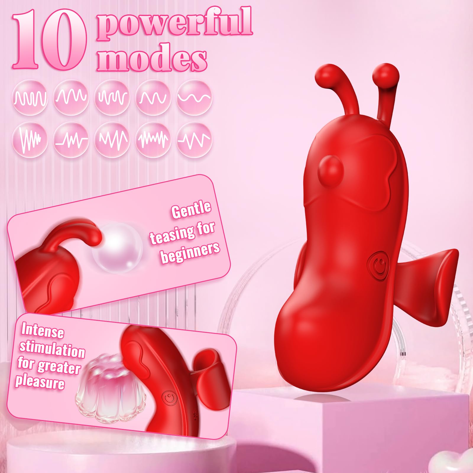 Amazon.com: Btooktops Bee Shape Finger Vibrator