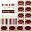 12Pcs Makeup Matte Lipstick Lip Kit, Classic Nudes & Bold Reds Lipstick Set, Non-Stick Cup Not Fade Liquid Lipstick Waterproof Long Lasting Durable Nude Lip Gloss, labiales mate 24 horas originale