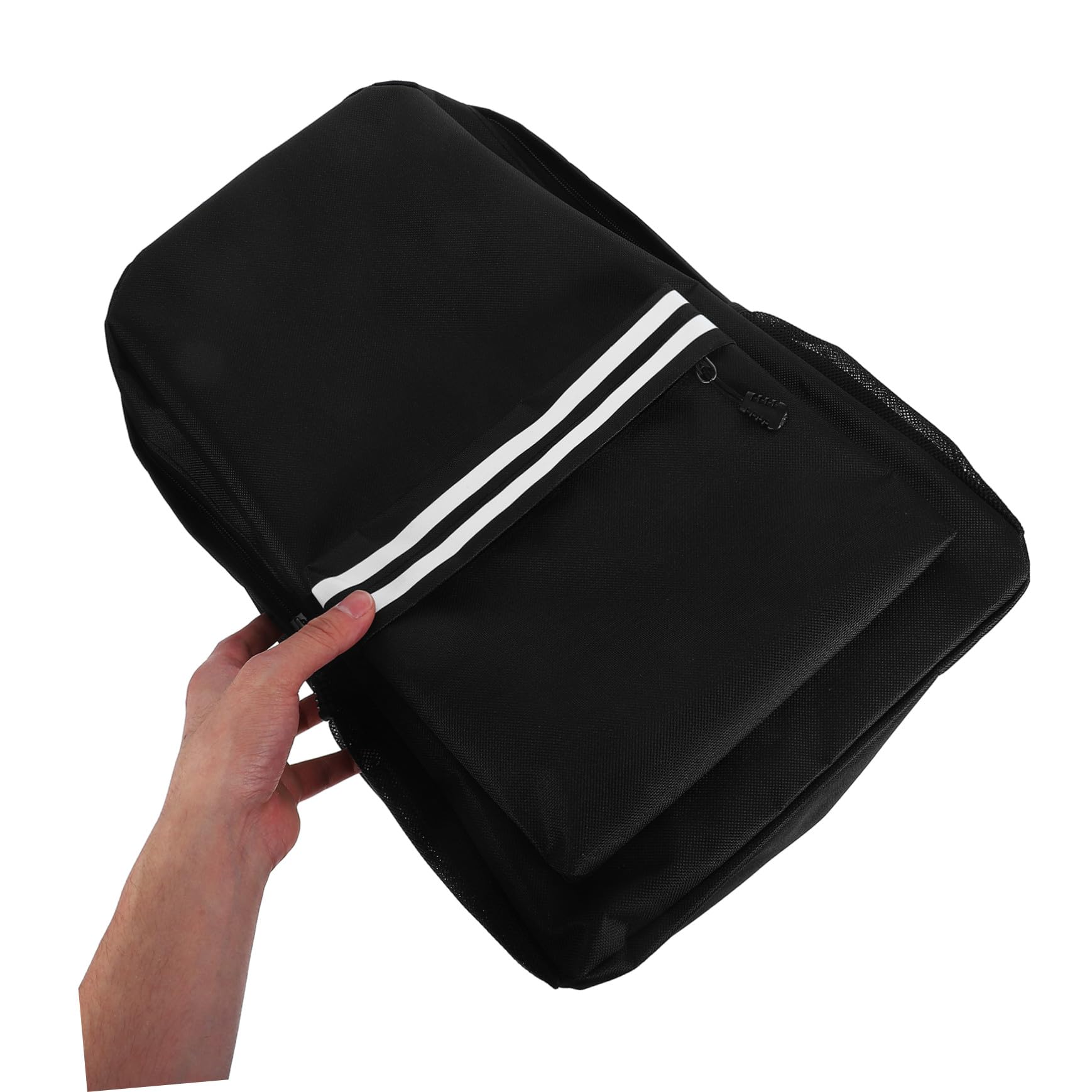 Mochila para Portátil para Hombre Negra de Tela Oxford