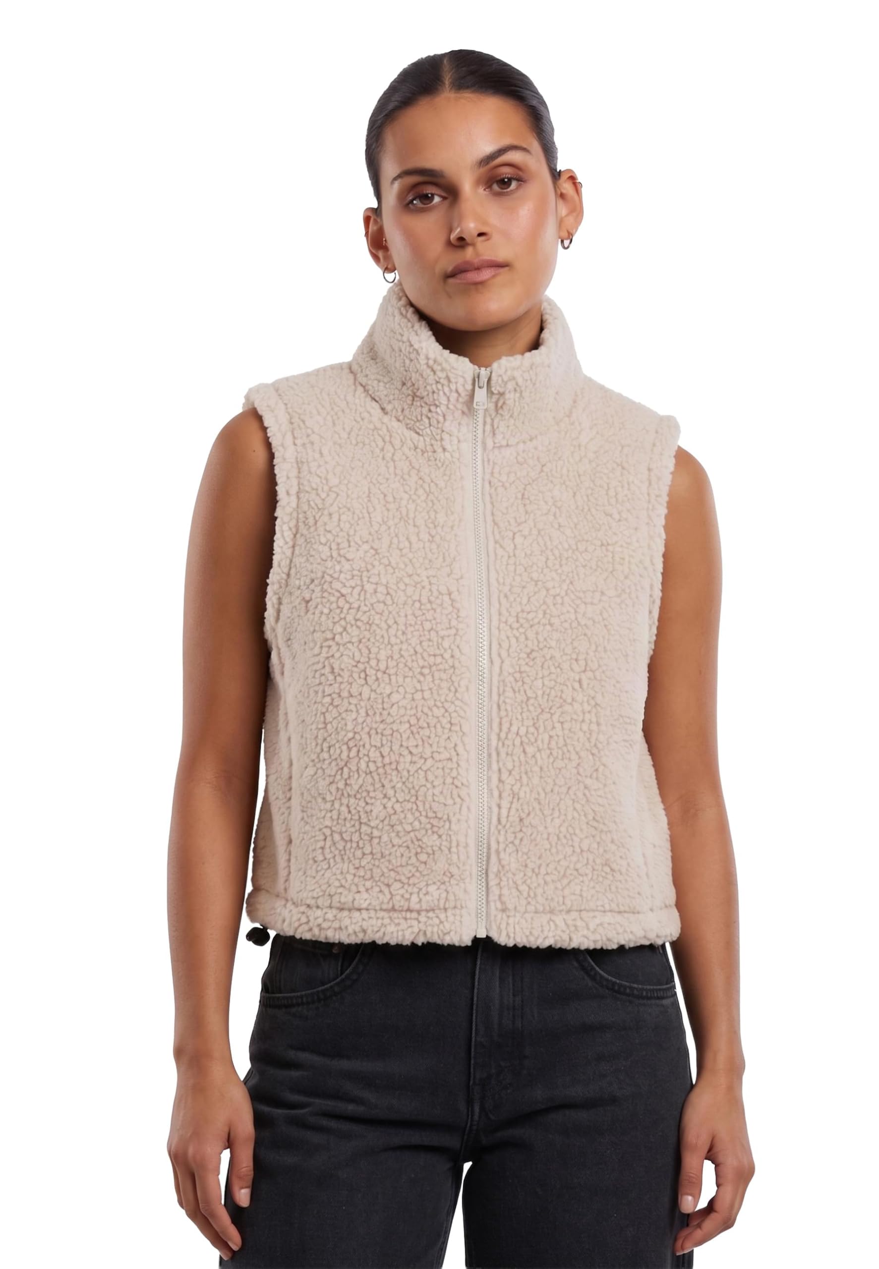 Urban Classics Ladies Short Sherpa Vest