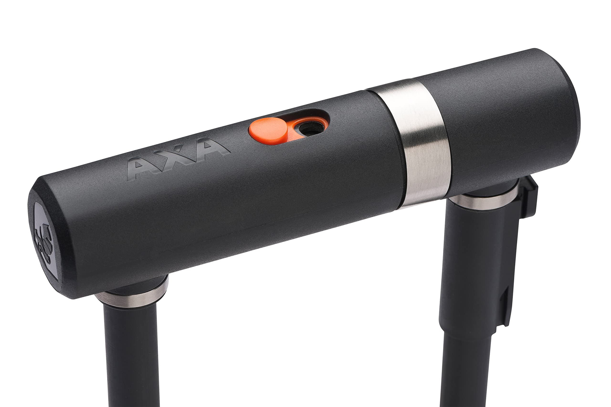 AXA Newton Pro Antivol vélo, Antivol U, Cadenas pour vélo et scooter, VTT, Vélo électrique, Extra robuste, Sécurité 15 sur 15, 19 cm x 17 mm