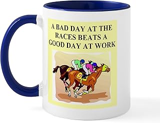 CafePress Horse Racing Gifts T Shirts Mug 11 oz (325 ml) Ceramic Coffee Mug