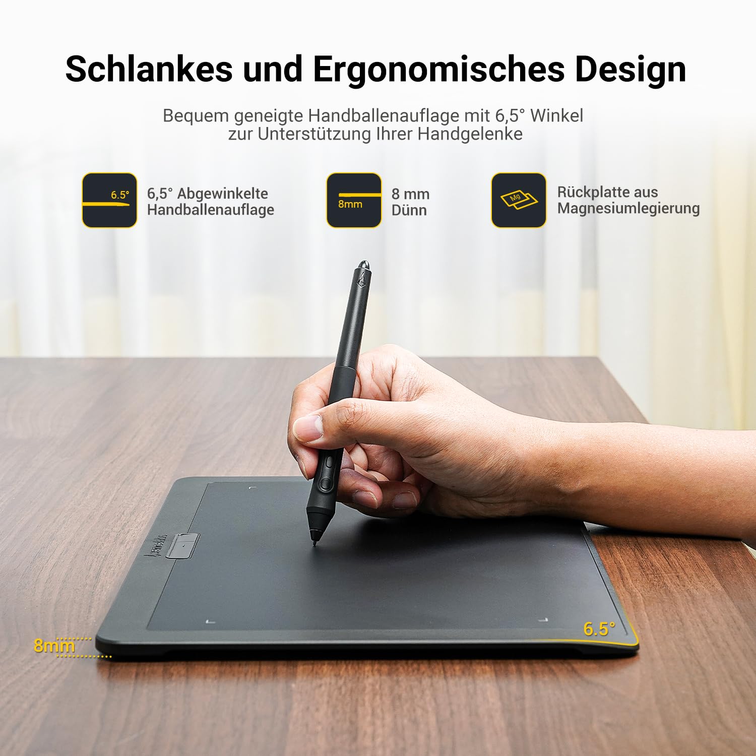 Xencelabs Pen Tablet Medium Bundle Grafiktablett für Profi Kreative – Bild 3