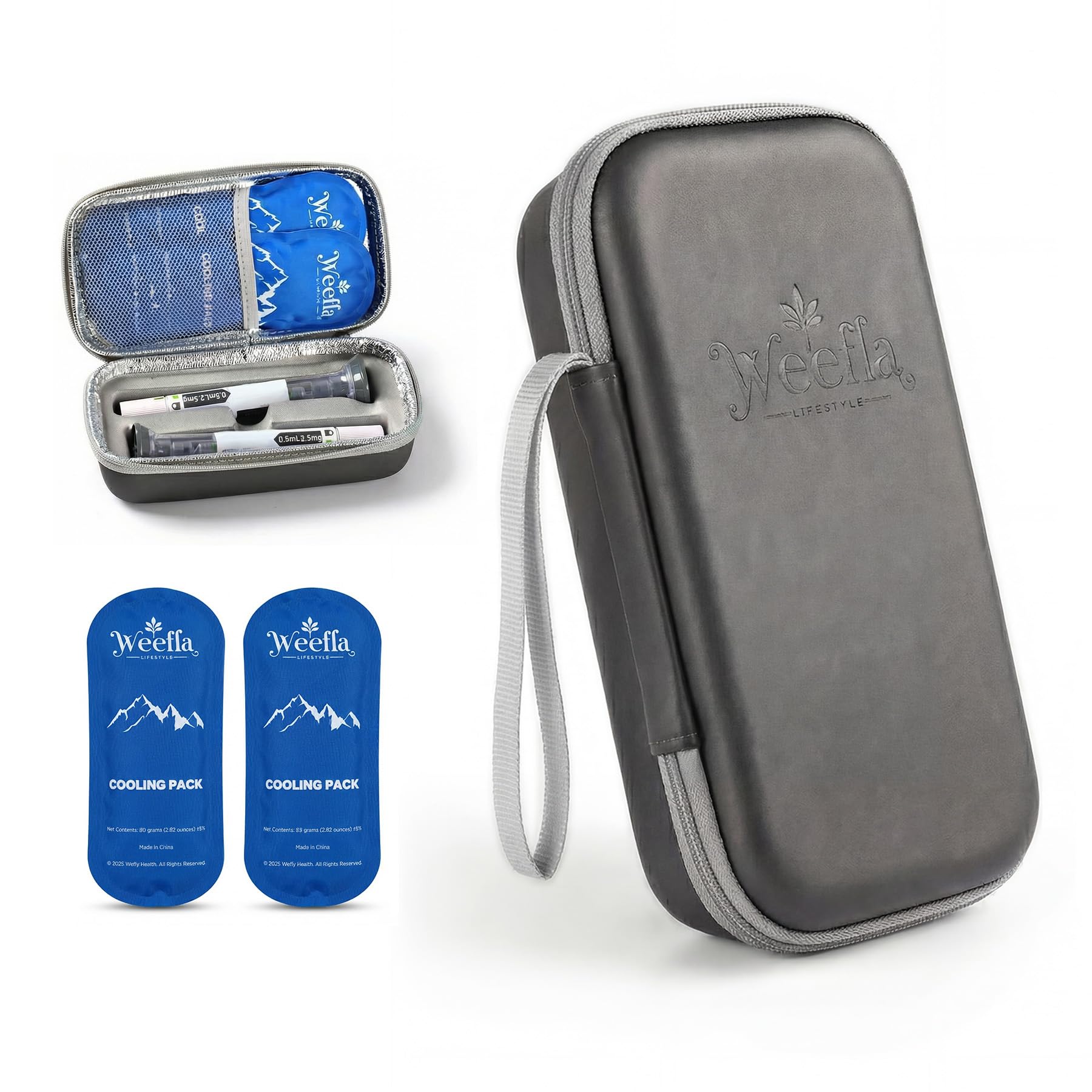 Insulated Travel Case for 2 Zepbound or Mounjaro Pens