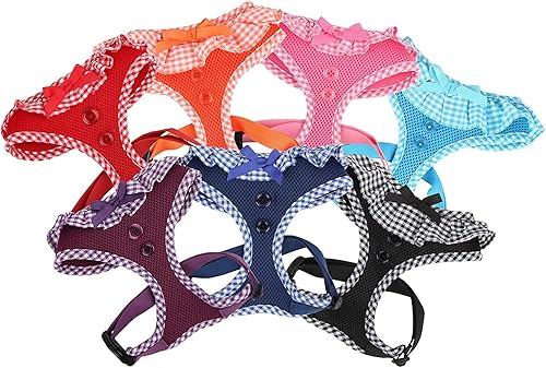 Miniatura 3 de Arnés Puppia Authentic Vivien para mascota, L, Rosado