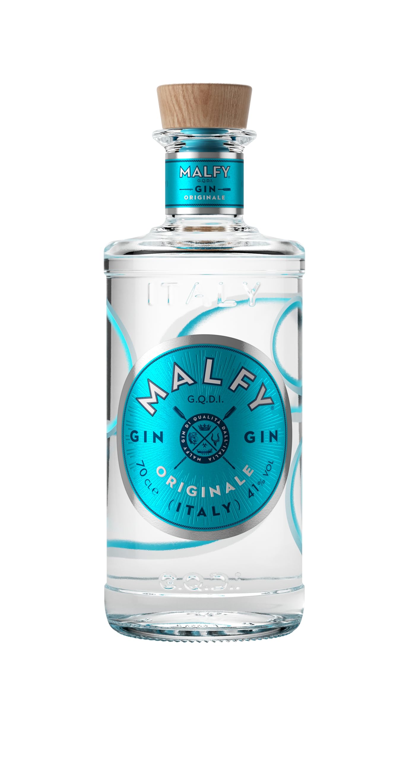 Original Italian classic Gin, 41 Percent ABV, 70cl, Dry Style, Juniper, Liquorice and Citrus notes, Inspired by the Amalfi Coast