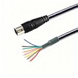6 Feet Breakout Cable 8 Pin Mini Din Male Serial Adapter CT-62 CAT Programming Cable Compatible, for Yaesu FT-100, FT-100D, FT-817, FT-817ND, FT-857,FT-857D, FT-897, FT-897D