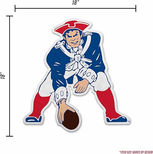 Miniatura 5 de Rico Industries Banderín de fútbol americano de la NFL con corte retro, decoración del hogar y la sala de estar, fieltro suave EZ para colgar