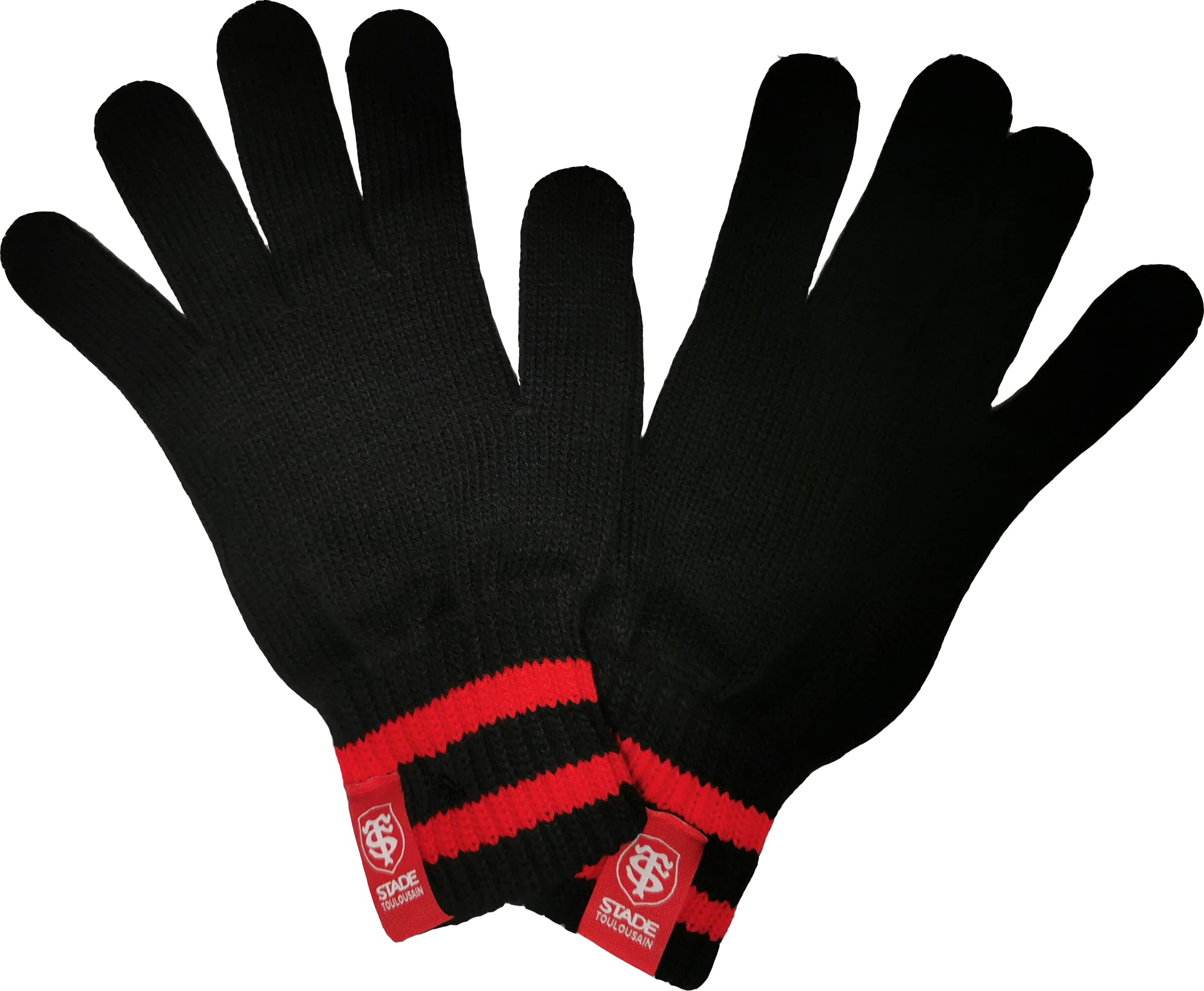 STADE TOULOUSAIN Bonnet Echarpe Gants Collection Officielle Toulouse - Taille Adulte