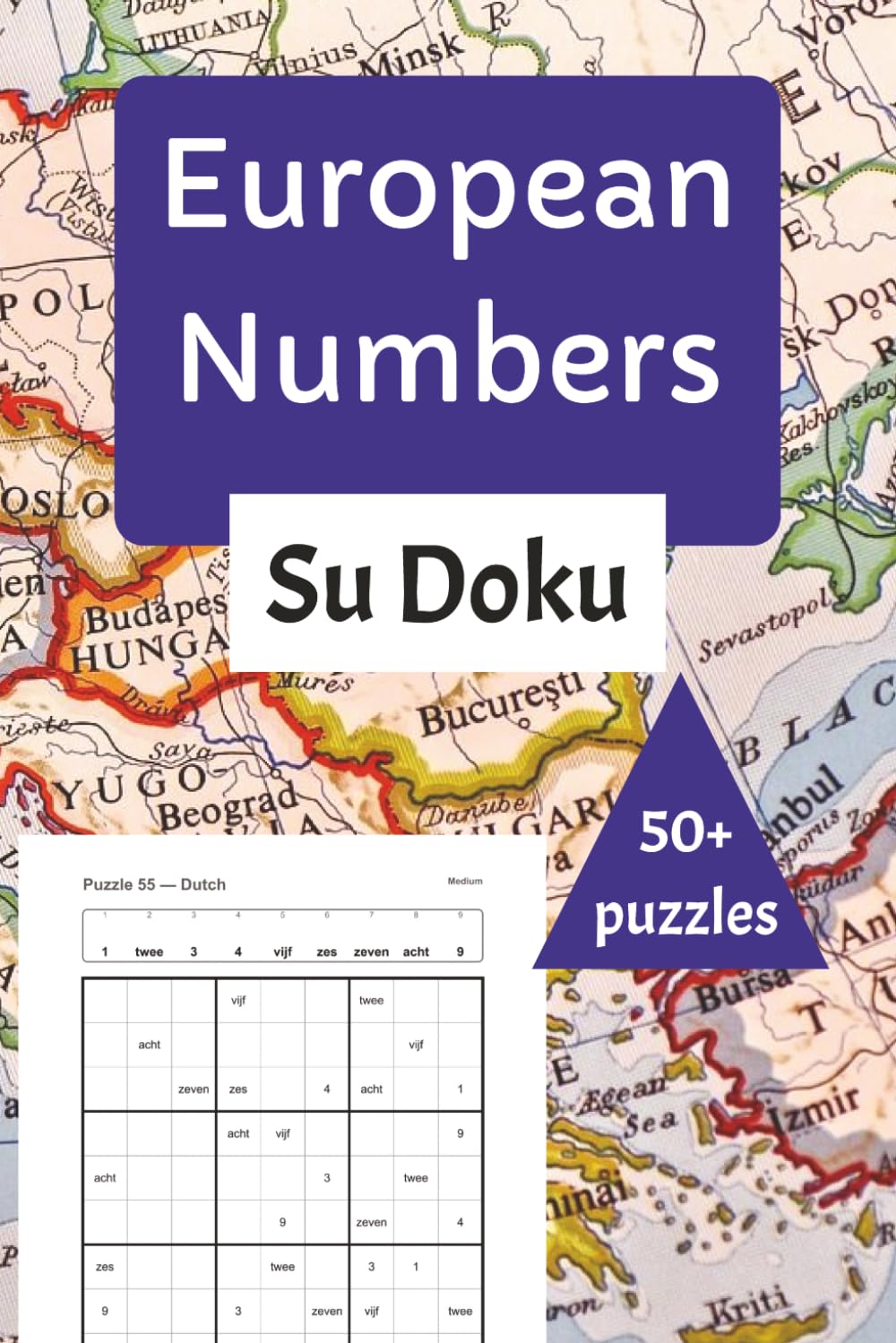 European Numbers Su Doku (Su Doku for Learning Languages)