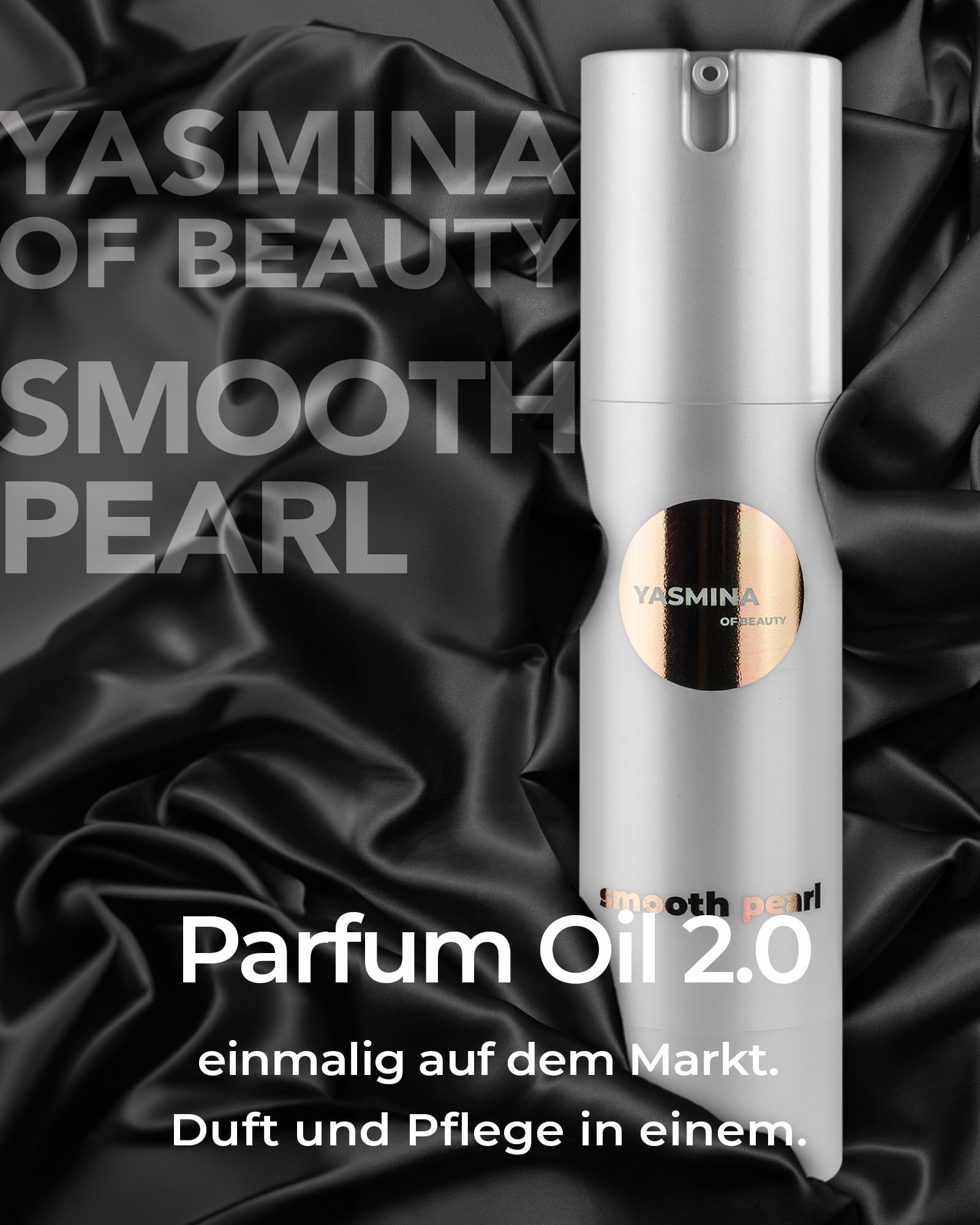 Smooth Pearl Parfum Oil Frauen - Parfum Damen - Intensiver, Ausgewogener Blumiger Duft - 100% Alkoholfrei - Pflegende Ätherische Öle