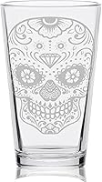 Vista 11 de SPIDERWEBS Engraved Beer Pint Glass Great Monster Scary Halloween Holiday Gift Idea & Decor!
