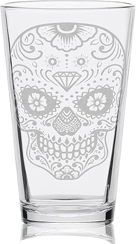 Miniatura 8 de SPIDERWEBS Engraved Beer Pint Glass  Great Monster Scary Halloween Holiday Gift Idea & Decor!