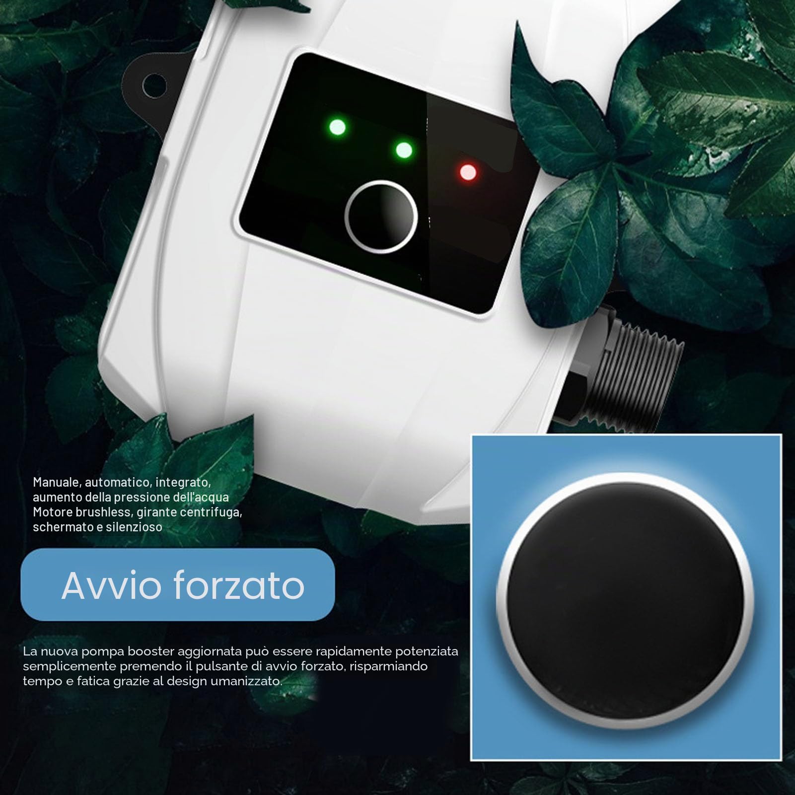 Denash Pompa di Rinforzo della Pressione Dell'acqua Ad Alte Prestazioni per un Aumento Automatico della Casa, Uso Industriale