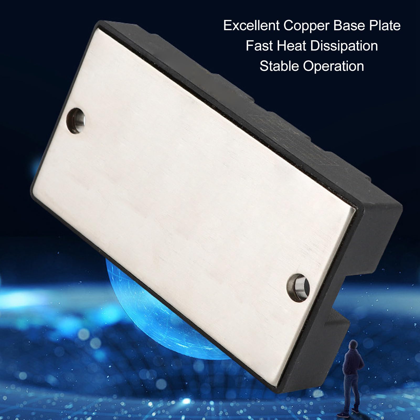 Modulo controllabile a ponte raddrizzatore inverter, modulo diodo PC con base in rame ad alte prestazioni raddrizzatore per alimentazione interruttore CA attrezzatura per (DFA150AA160)