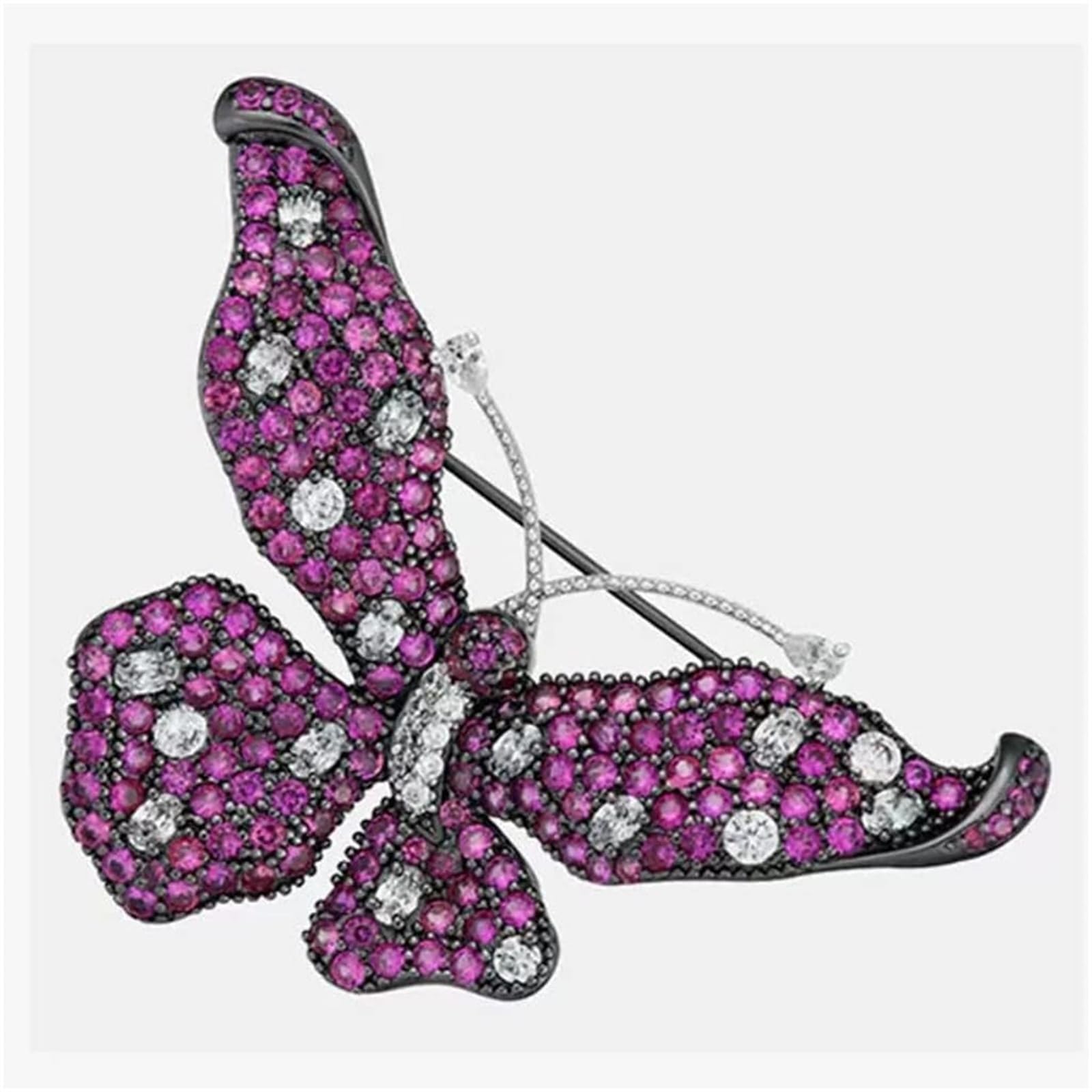 Broche estético vintage para mujer, pin refinado para chaqueta de traje, gran regalo de Año Nuevo y cumpleaños (incluye caja de accesorios)