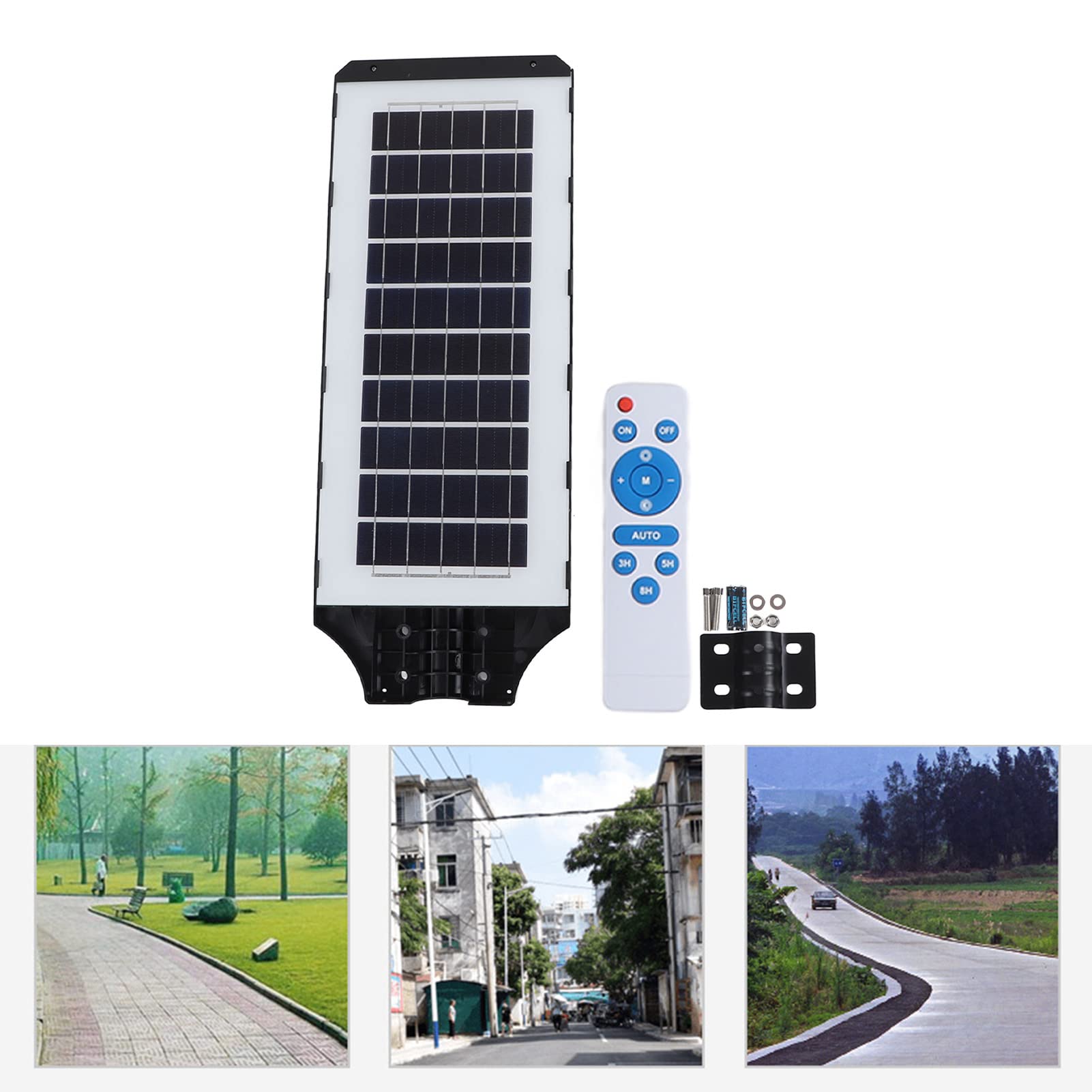 Solar Dusk to Dawn Parking Lot Lights Luci di Inondazione Solari 200W 7500K 12 Head Outdoor Sensore di Risparmio Energetico Impermeabile Lampione Stradale
