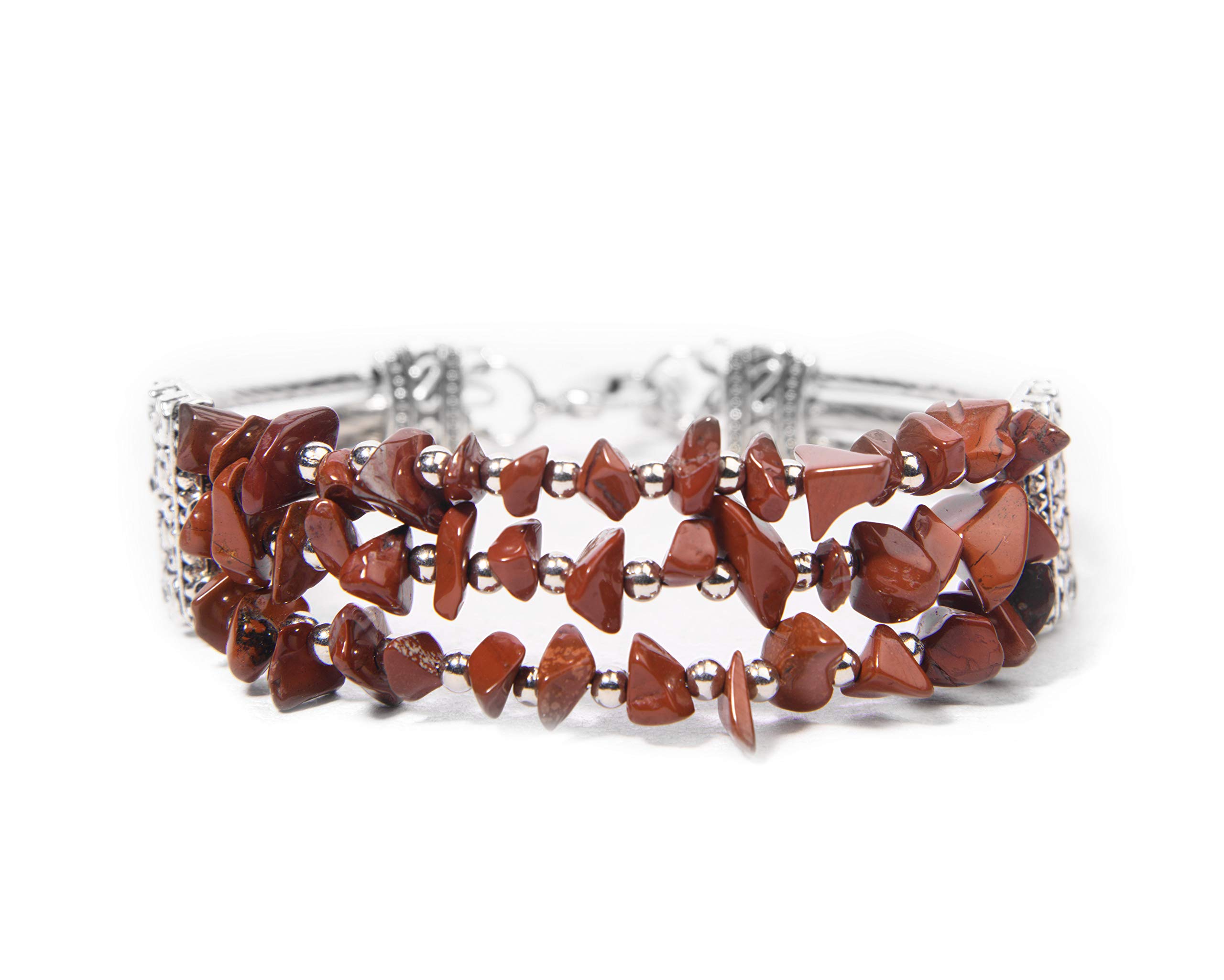 See full amazon price history chart for Gempro Genuine Gemstone Red Jasper Chips Bohemian Design Bracelet Bangle for Women Gempro Genuine Gemstone Red Jasper Chips Bohemian Design Bracelet Bangle for Women (B084D97336) Amazon Price History, Amazon Price Tracker