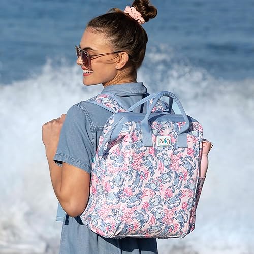 Miniatura 9 de Swig Life Packi Mochila enfriadora, portátil, ligera, impermeable con cremallera resistente y mejorada