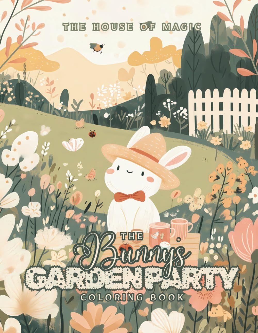 The Bunny’s Garden Party: A Whimsical Garden Coloring Book for Kids: 40 Cute Bunny & Garden Scenes to Inspire Creativity (Whimsy Woods Collection: Coloring Books for Kids)