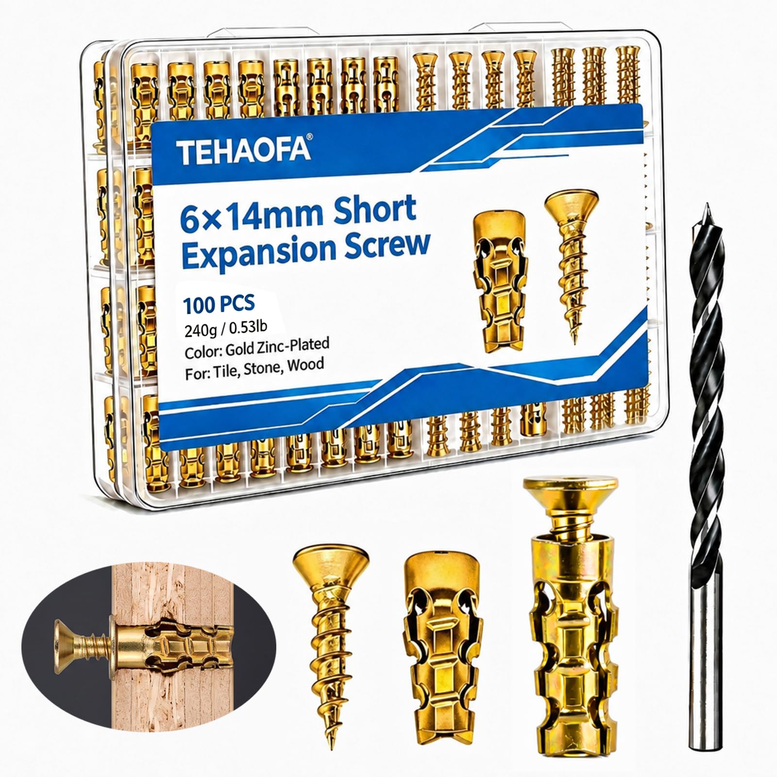 Hinge Repair Screws - Fix Stripped Holes -1