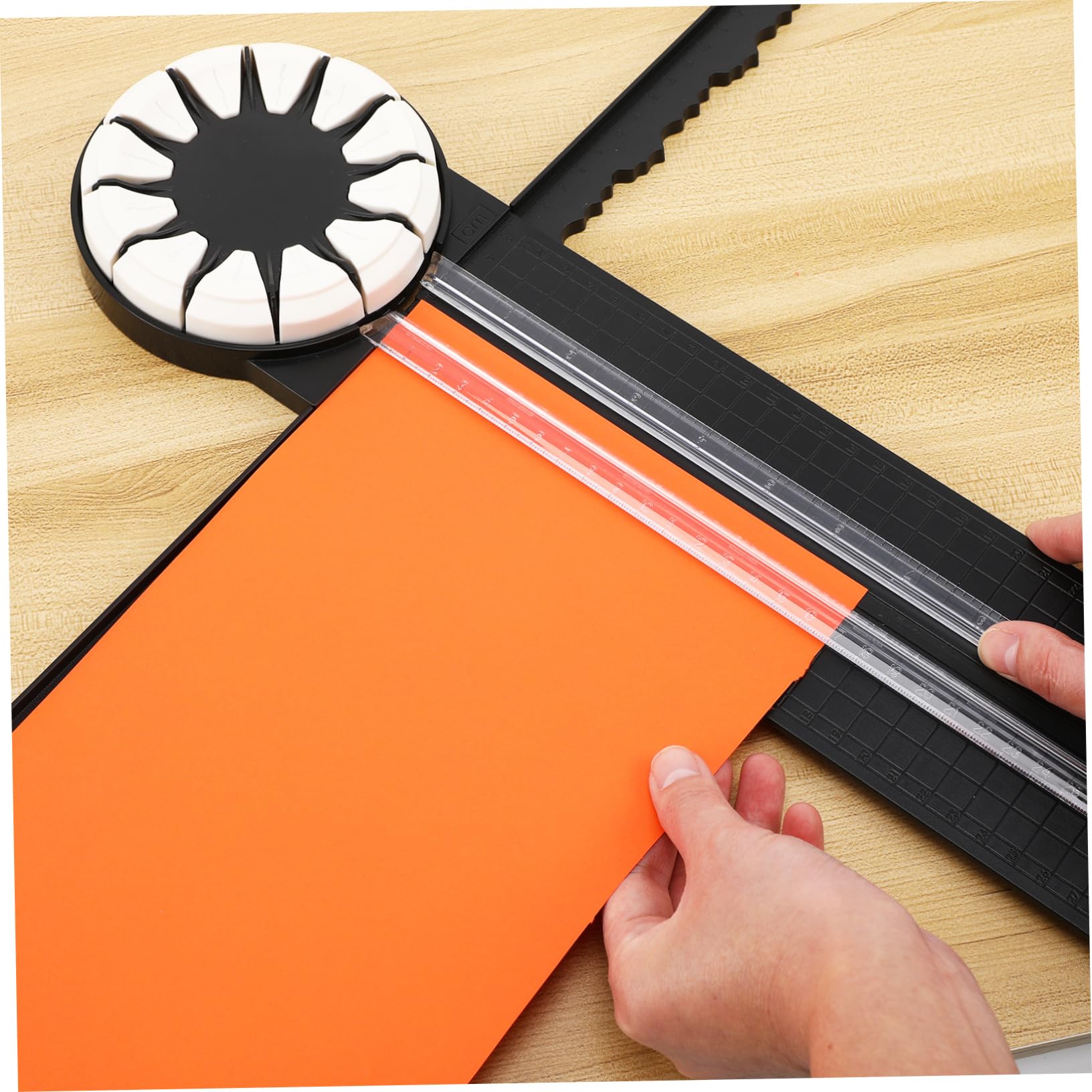 Gadpiparty Cortadora de Papel y Cortar Cartulina de Alta Precisión Material Plástico y Operación Fácil para Manualidades y Oficina Adecuado para Scrapbooking