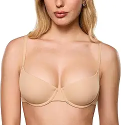 Sutiã Balconette Inbarely Plus Feminino - Demi Sem Forro Sem Acolchoamento Arame Conforto Apoio Natural Sutiãs