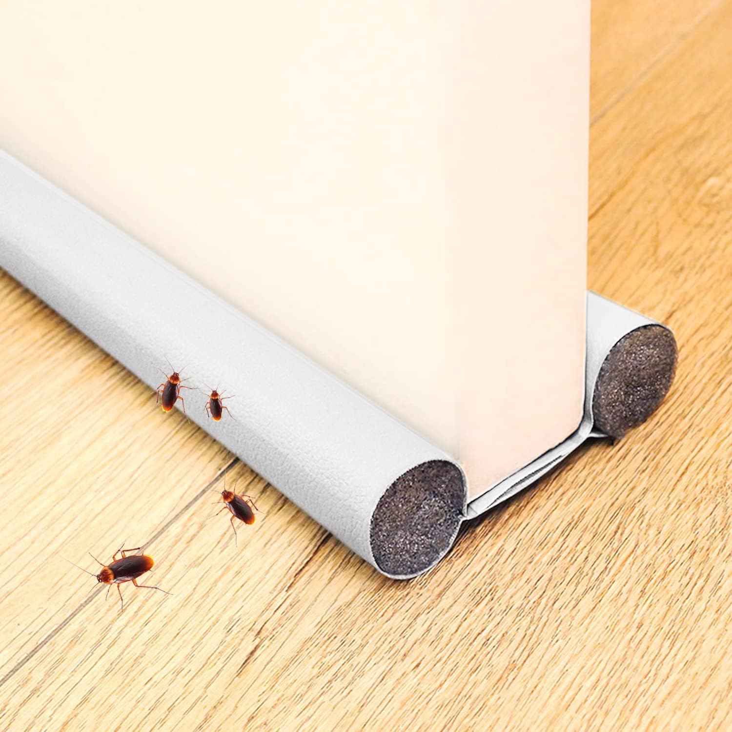 Faffooz Door Draught Excluder, Under Door Sweep Weather Stripping Door