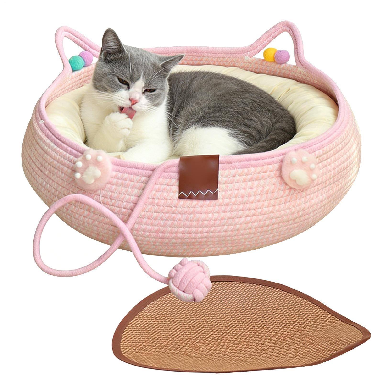 Lit pour chat et petit lit animaux lavable contre les mauvaises odeurs