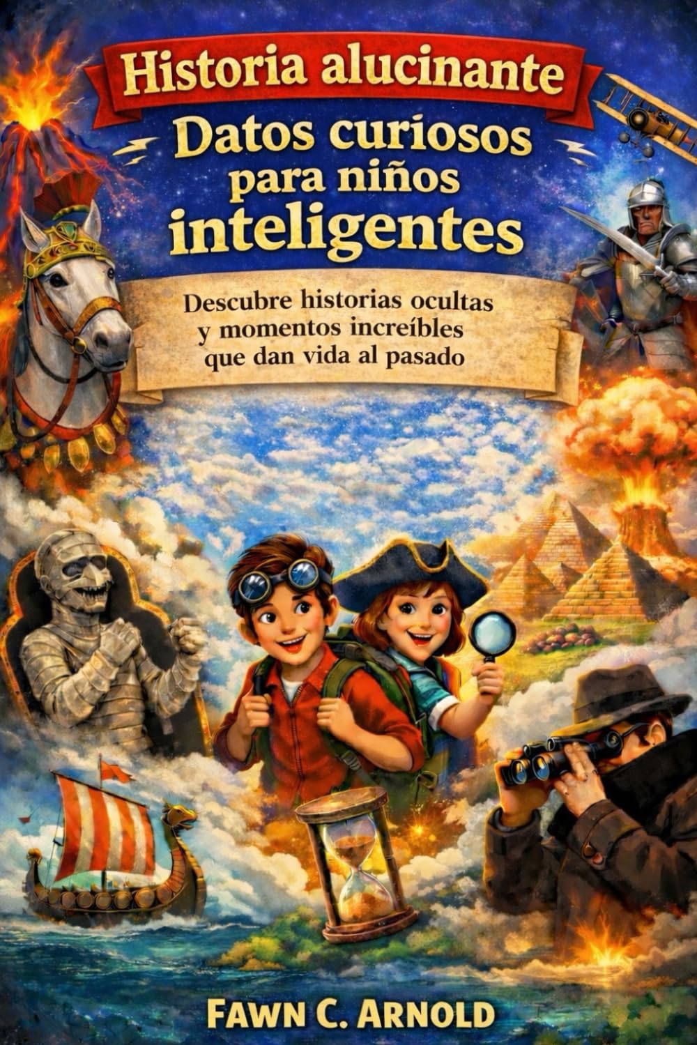 Historia alucinante Datos curiosos para niños inteligentes: Descubre historias ocultas y momentos increíbles que dan vida al pasado