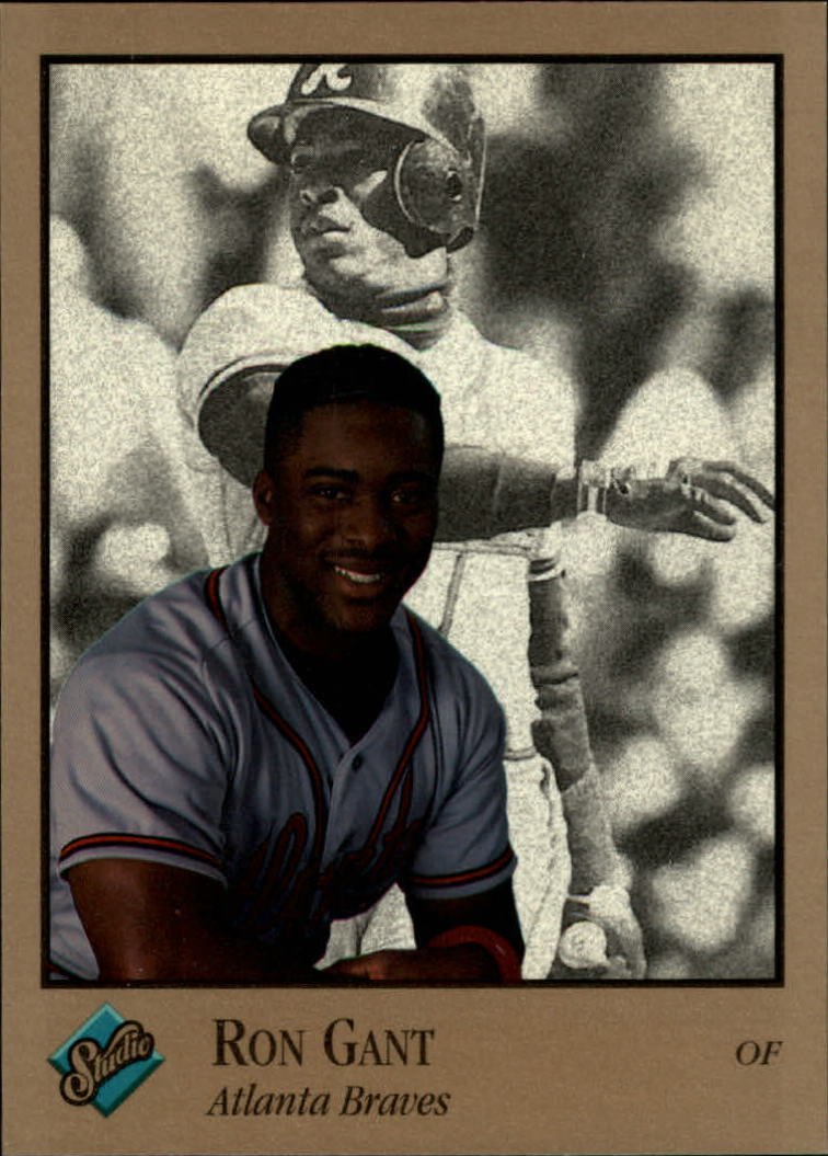 Amazon.com: 1992 Studio Baseball Card #3 Ron Gant : Collectibles & Fine Art