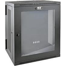 Tripp Lite 15U Wall Mount Rack Enclosure Server Cabinet with Acrylic Glass Window, Hinged, 20.5" Deep, Switch-Depth SRW15USG