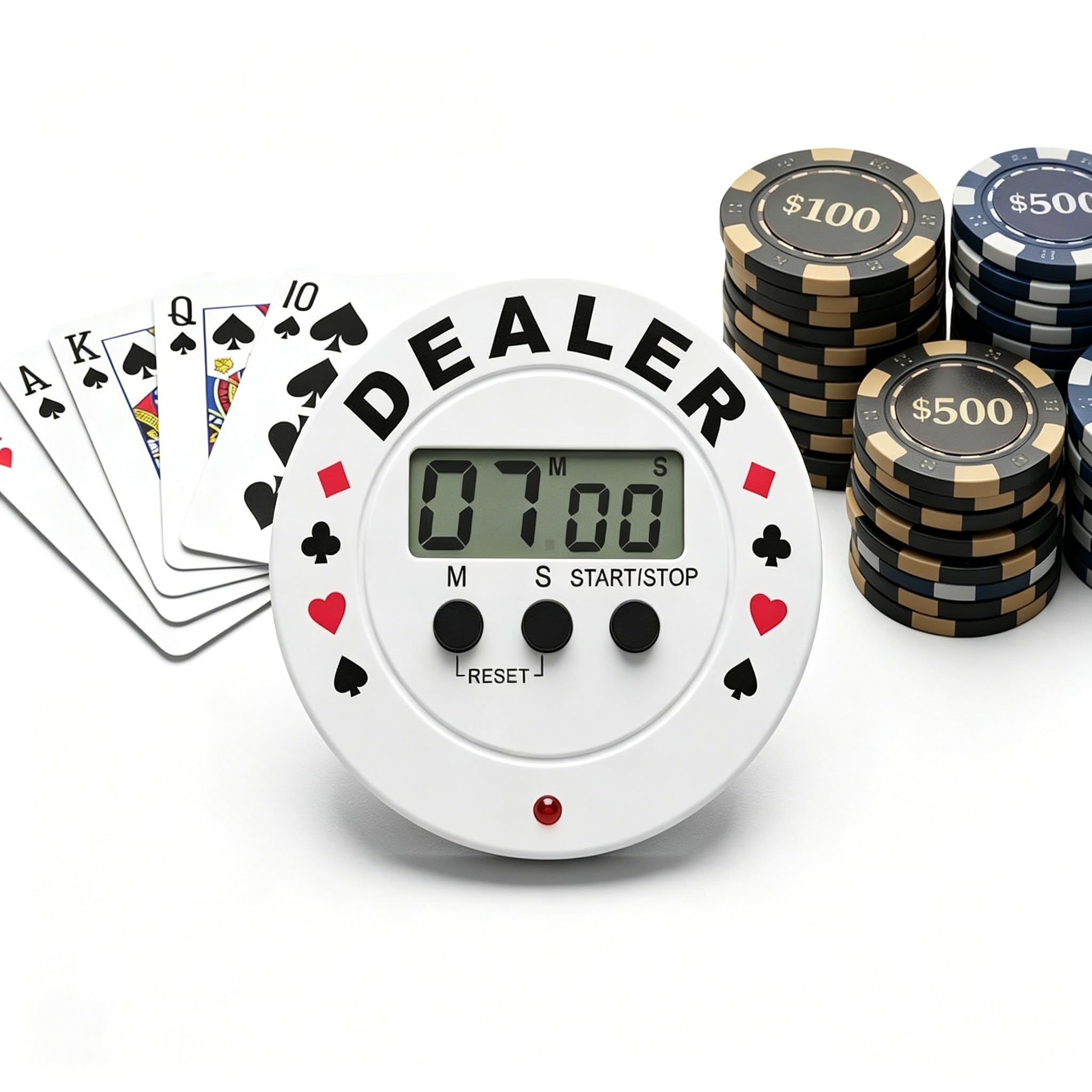 Minuteur de jeu de poker pour animer vos soirées de jeux de société