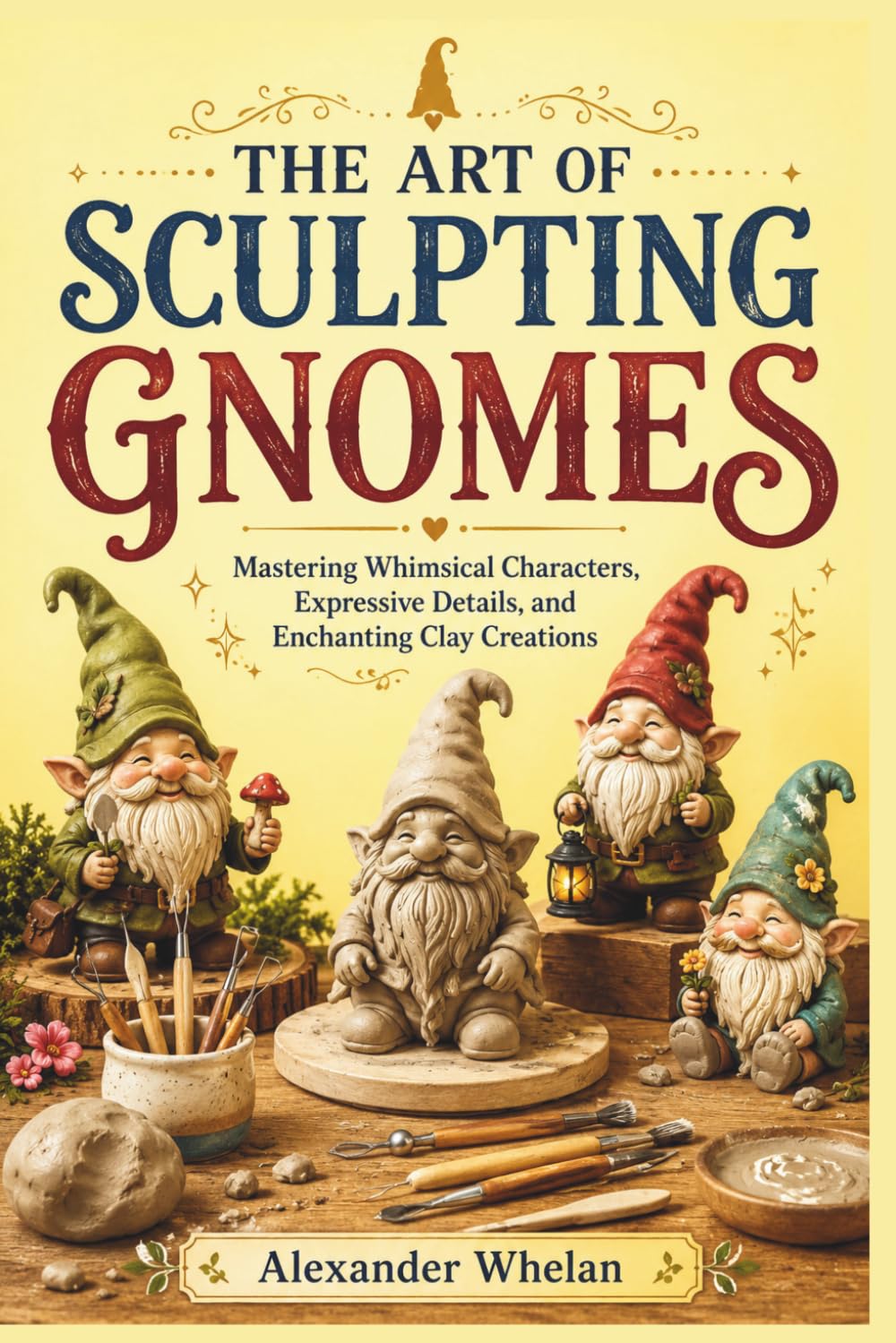 THE ART OF SCULPTING GNOMES: Mastering Whimsical Characters, Expressive Details, and Enchanting Clay Creations
