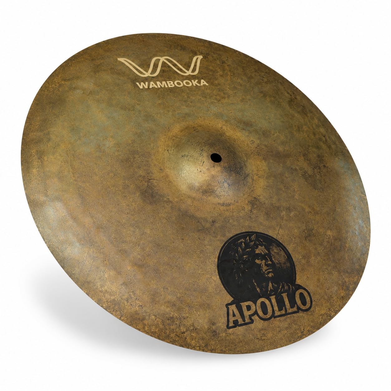 APOLLO – Platos para batería de B20 profesionales martillados a mano – Sonido equilibrado para todo tipo – Tarjeta de identificación láser en la parte posterior – Fabricación artesanal (SET1