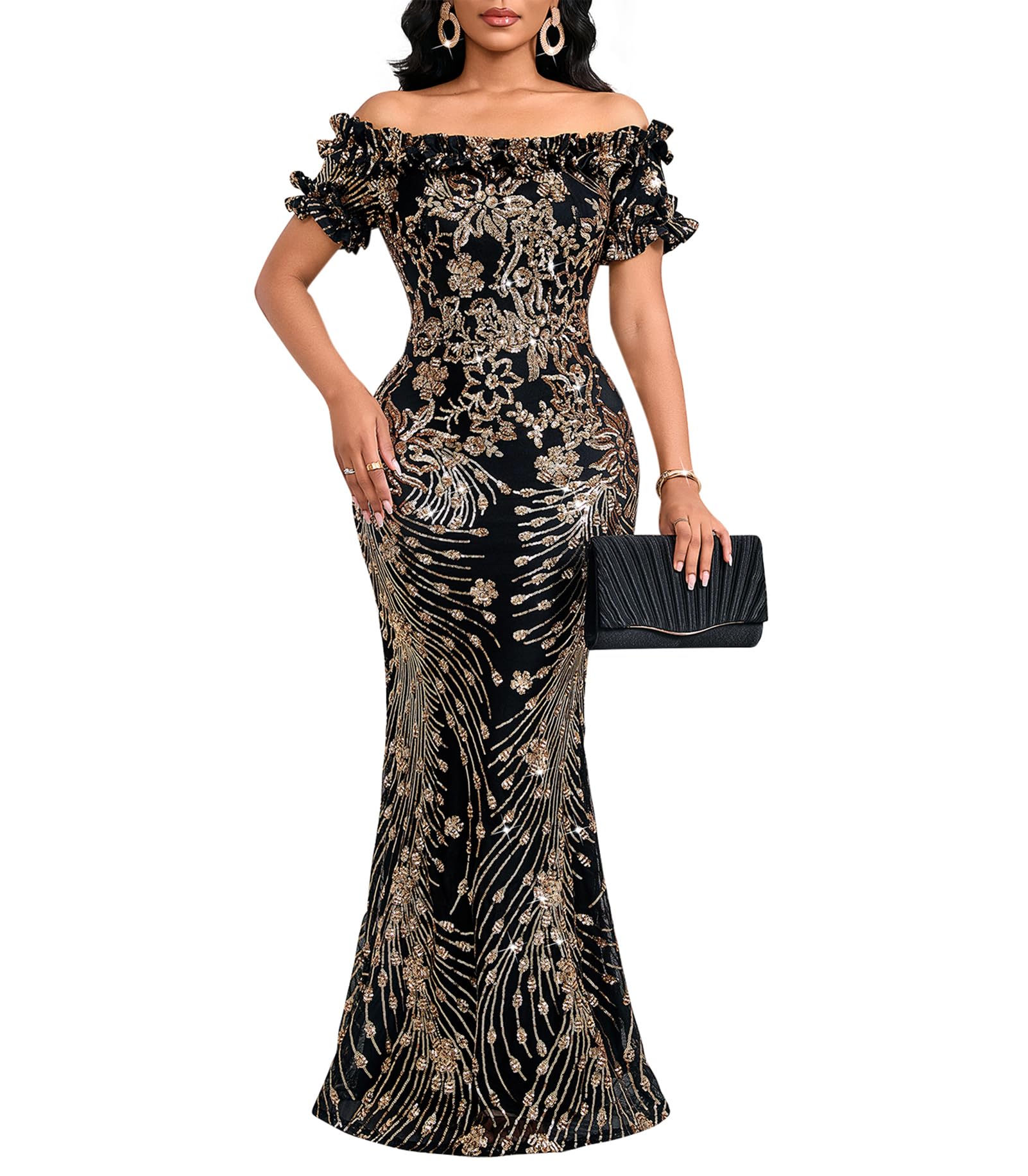 dasmzper Sequin Mermaid Dress