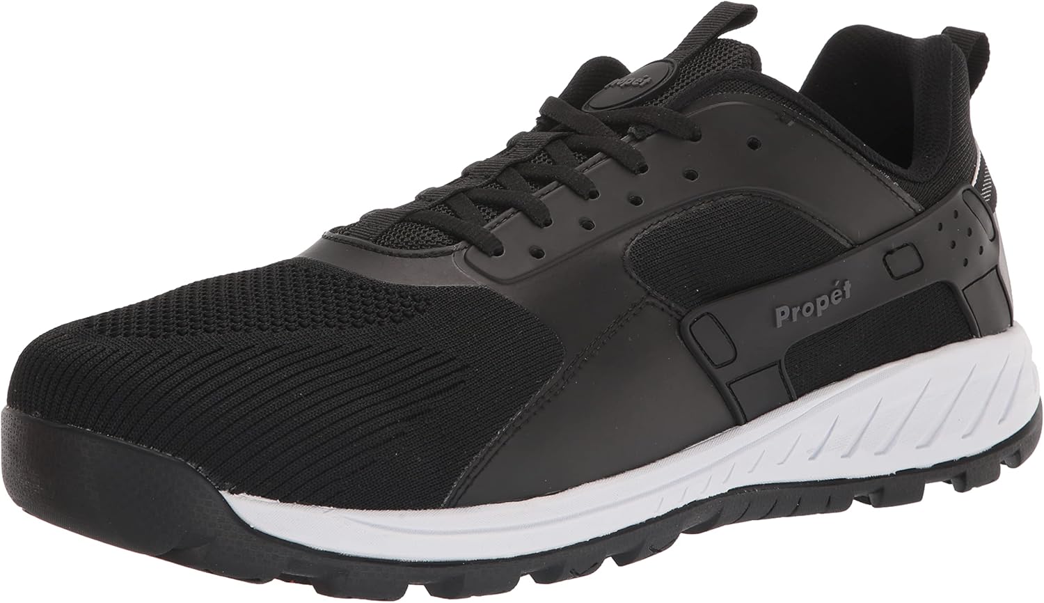 PropÃƒ©t Mens Visp Hiking Shoe, Black/White, 9 XX-Wide US