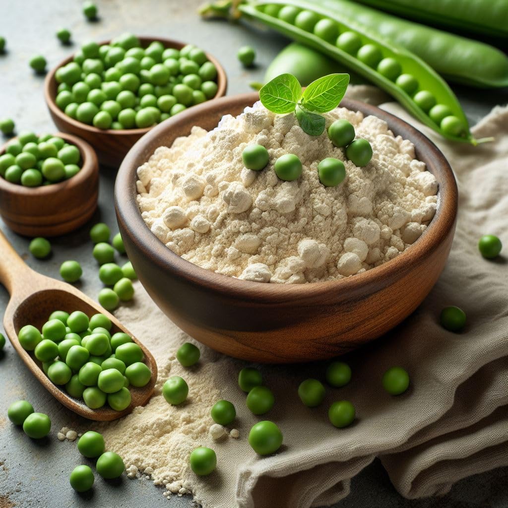Poudre de protéines de pois (83%) | BIO biologique | Pea Protein Powder (83%)| Samskara food for thought (500gr x 1 pack)